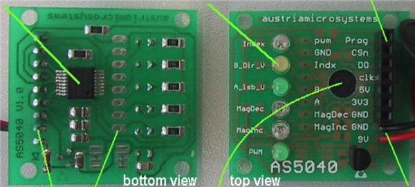 wholesale AS5040 Adapterboard Magnetic Sensor Development Tools supplier,manufacturer,distributor